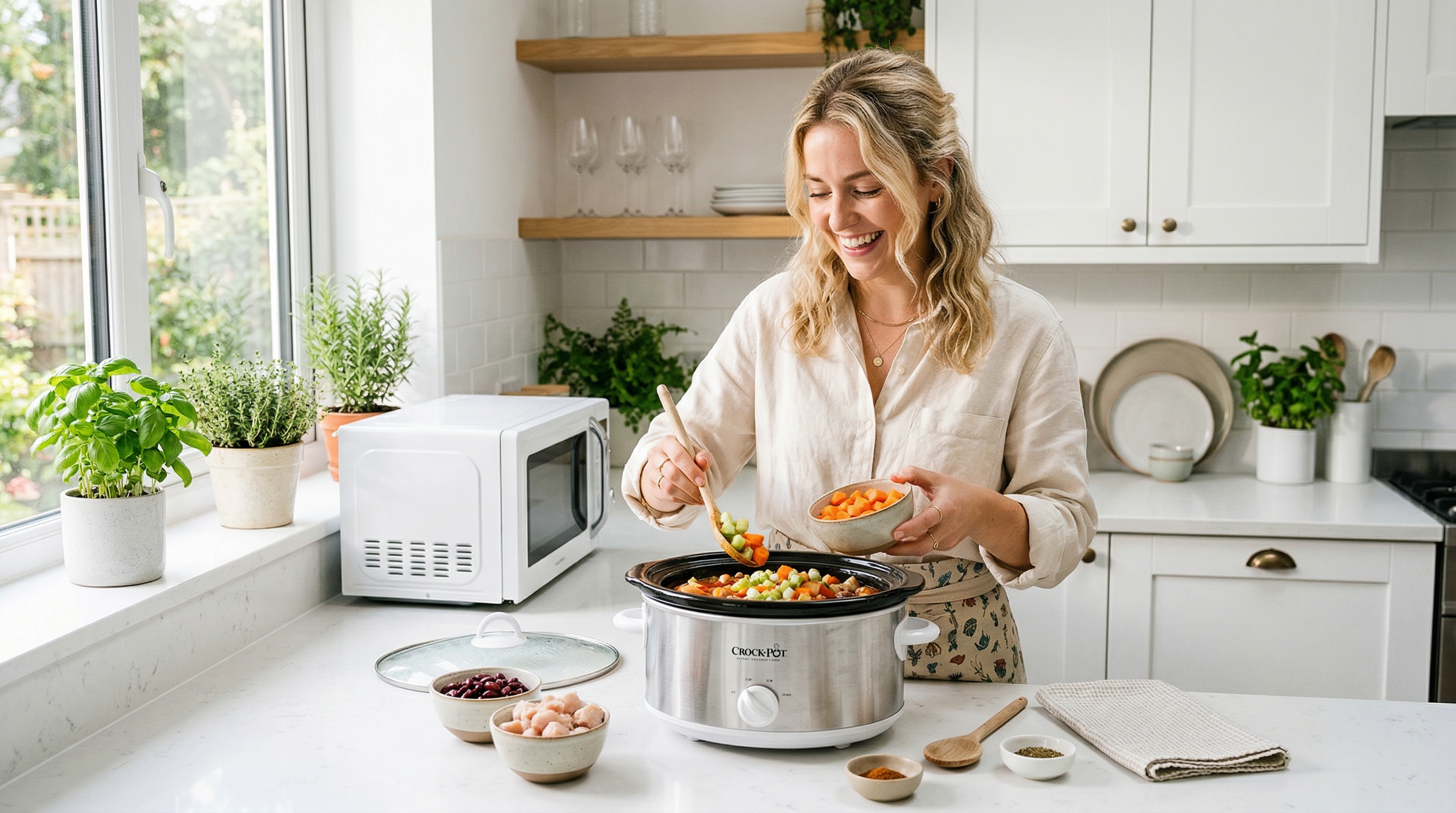 技術不要のかんたん調理のイメージ